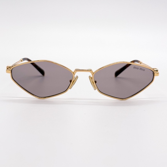 NEW MIU MIU MU56ZS 5AK20I WOMEN MIU MIU ROMB SUNGLASSES MU 56ZS 5AK-20I